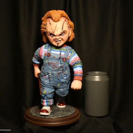Halloween Horror Movie Killer Statue Decoration Resin Crafts Horror Atmosphere Desktop Decorations